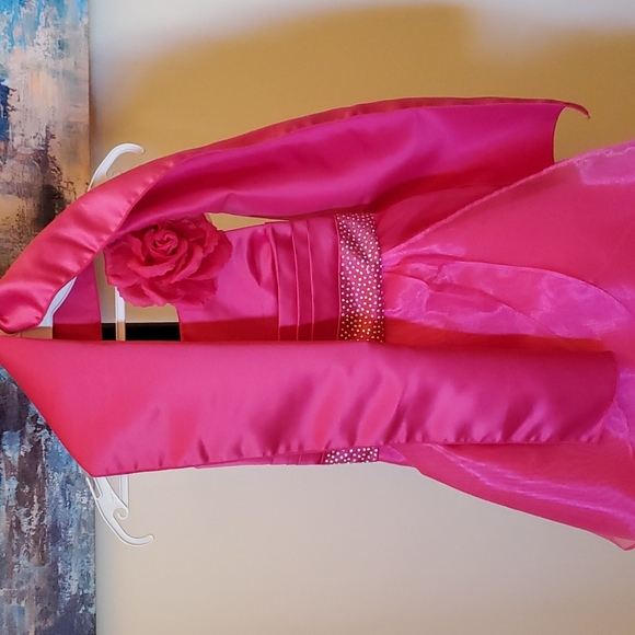 Girls Pink Formal Dress Brand New - Picture 4 of 5